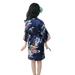 mveomtd Toddler Baby Kid Girls Floral Silk Satin Kimono Robes Bathrobe Sleepwear Clothes 4t Jacket Girls Kids Jackets