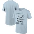 Men's Ripple Junction Light Blue The Office Committee to Plan Parties Holiday Graphic T-Shirt