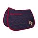 Little Rider Riding Star Collection Saddle Pad for Ponies Navy/Burgundy - Small Pony