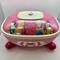 Disney Accents | Disney Princess Carriage Boom Box Cd Player With Jewlery Storage Tested! | Color: Pink/White | Size: Os