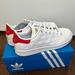 Adidas Shoes | Adidas Fz6370 Women Originals Stan Smith Shoes White/ Red Sneakers Size 6 | Color: Red/Tan/White | Size: 6