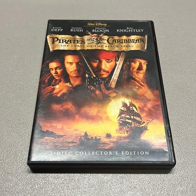 Disney Media | Pirates Of The Caribbean- The Curse Of The Black Pearl Dvd 2 Disc Collectors Ed | Color: Black | Size: Os