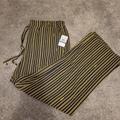 Michael Kors Pants & Jumpsuits | Michael Kors Wide Leg Pants Xl | Color: Blue/Gold | Size: Xl