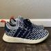 Adidas Shoes | Adidas Nmd R2 Primeknit Roni Men Shoes - Size 9.5 | Color: Black/Blue | Size: 9.5