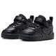 Sneaker NIKE SPORTSWEAR "Court Borough Low Recraft (TD)" Gr. 21, schwarz (schwarz, schwarz) Schuhe Sneaker