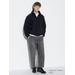 Relaxed Ankle Jeans with Shape-Retaining | Gray | XL | UNIQLO US