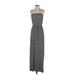 Old Navy Casual Dress Strapless Sleeveless: Gray Dresses - Women's Size Small