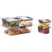 Prep & Savour Derrald Food Storage Container Set Plastic in Black | 7.5 H x 8 W x 10 D in | Wayfair C4139FE0ACB74333BC51690C2AF46324