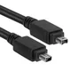 Câble adaptateur FireWire IEEE-1394 4 broches à 4 broches firewire 4 à 4 câble adaptateur IEEE