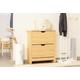 Homcom 12-Shoe Storage Cabinet - Brown | Wowcher