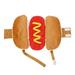 NUOLUX Funny Warm Hot Dog Pet Costume Cosplay Clothes for Puppy Dog Cat Size L