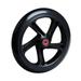 AlveyTech Replacement 200 mm Black Wheel & Hub for the Razor A5 Lux & Carbon Lux Kick Scooters Parts