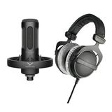 Beyerdynamic DT 770 PRO 80 Ohm Over-Ear Studio Headphones with beyerdynamic PRO X M70 Dynamic Microphone