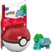 MEGA Pokemon Building Toy Kit Bulbasaur (30 Pieces) with 1 Action Figure and Ball for Kids