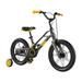 16 inch Kids Bike with Training Wheels Balancing Bicycle with Magnesium Alloy Frame Children s Bicycle with Kickstand for 4-8 Year Old Boys & Girls - Yellow