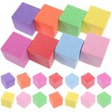 40pcs Educational Foam Cube Blocks Small Building Blocks Foam Building Blocks