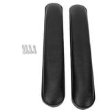 Wheelchair Arm Pads Wheelchair Padded Arm Rest Waterproof PU Transport Chair Support Cushion Cover Accessories