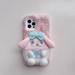 Sanrio Hello Kitty Pochacco Coin Purse Phone Case For Iphone 11 12 13 14 Pro Max Plus SE 2020 Y2k Girl Cartoon Plush