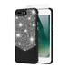 iPhone 7 Plus Case with Screen Protector Apple 8 Plus Cover Glitter Bling Design Luxury Anti-Scratch Shockproof Bumper Phone Case for Apple iPhone 8 Plus/ iPhone 7 Plus -Black