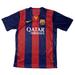 Nike Shirts | Authentic Nike Fc Barcelona Fcb 2017 Football Soccer Jersey Qatar Mens S | Color: Blue/Red | Size: S