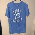 Nike Shirts | Nike Small Powder Blue Michael Jordan North Carolina T-Shirt Jersey | Color: Blue | Size: S