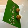 Lilly Pulitzer Jewelry | Lilly Pulitzer Earrings Stud Gold Tone Metal Sphere Ball Earrings | Color: Gold | Size: Os