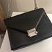 Michael Kors Bags | Authentic Michael Kors Collection Evening Hobo Bag/Crossbody Bag | Color: Black/Silver | Size: Os