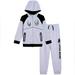 Disney Matching Sets | Disney Star Wars 2 Piece Set, Full Zip Jacket And Cuffed Pants, Sz 5/6, Nwt | Color: Black/Gray | Size: 5/6