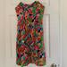 Lilly Pulitzer Dresses | Lilly Pulitzer Strapless Silk Party Dress In Size 6 | Color: Orange/Pink | Size: 6