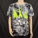 Disney Shirts | Disney Parks The Haunted Mansion Tie Dye T-Shirt Hitchhiking Ghosts L New Nwt | Color: Black/Green | Size: L