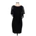 En Focus Studio Casual Dress: Black Dresses - Women's Size 4