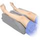 Leg Elevation Pillows Wedge 2 Pcs Leg Wedge Pillows for Swelling Foam Wedge for Elevating Leg After Surgery Elevated Pillow for Legs Riser Knee Ankle Support Leg Rest Elevator Bed Positioners Wedge