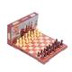 PacuM Chess Game Set Chess Set Chess Board Set Handcraft Travel Magnetic Chess Set，Portable Board Games Folding Chessboard Puzzle Game Chess Board Game Chess Game Chess