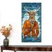 Elephant Stock Trendy Deer Multi Piece Canvas Print Canvas in White | 75 H x 75 W x 1.25 D in | Wayfair RV-182_trendy-deer