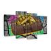 Elephant Stock Gold Bars Bag Multi Piece Canvas Print Canvas in White | 22 H x 36 W x 1 D in | Wayfair RV-156_gold-bars-bag