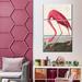 Bay Isle Home™ American Flamingo On Canvas 3 Pieces Set Canvas | 74 H x 48 W x 1.25 D in | Wayfair 7CABB26B8F8744AEBC6FE2C82853A415