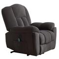 Recliner Chair - Latitude Run® Power Lift Recliner Chair Recliners w/ Heat & Massage Recliner Chair w/ Usb Charge Port Wood/Cotton/Fabric | Wayfair