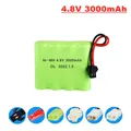 Pack de batterie rechargeable NI-MH AA 4.8V 3000mah pour jouets RC réservoirs robots voitures