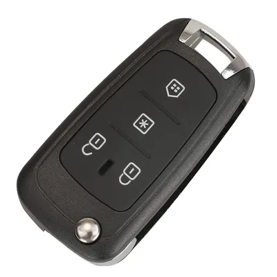 Jingyuqin-Coque de clé à distance de voiture à 4 boutons sans lame étui de remplacement