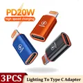 Adattatore OTG da USB tipo C a Lightning da 1-3 pezzi PD20W per convertitore connettore iOS