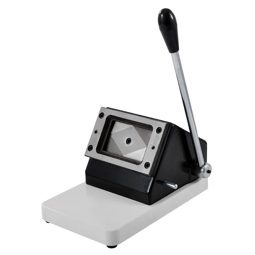 86*54 abgerundete Manuelle PVC Karte Maschine Visitenkarte Schneiden Maschine Karte Maschine Papier Cutter Filet Karte Stanzen Maschine Image