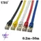 Ethernet-Kabel Cat7 Lan Flat 10 Gbit/s Kabel STP RJ 45 Netzwerkkabel RJ45-Patchkabel für Router Laptop Ethernet-Kabel 0,2 m 10 m 5 m 3