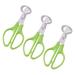 3 Pcs Quail Egg Scissors Seafood Tools Kitchen Supplies Eggshell Cutter Peeler Cutters Portable Pigeon Mini Utensils