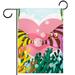 Fish Couple Coral Pattern Garden Banners: Outdoor Flags for All Seasons Waterproof and Fade-Resistant Perfect for Outdoor Settings