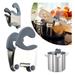 Lloopyting Cookware Set Kitchen Gadgets Side Rest Steel Pot Side Holder Kitchen Clip Cookware Clip Stainless Gadget Kitchenï¼ŒDining & Bar Multi-Color