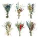 Baywell 6 Pack Mini Dried Flowers Bouquet 7.8 in Boho Dried Flower Bouquets Wedding Dried Flower Natural Flowers Plant for Crafts DIY Photo Props Gift DÃ©cor