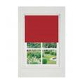 Red Plain Straight Edge Daylight Roller Blind 165cm Drop