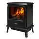 Dimplex Evandale 2000W Matt Black Cast Iron Effect Electric Stove