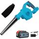 Electric leaf blowers and vacuums, 2 In 1 Cordless Leaf Blower，Cordless Air Blower， Garden Snow Dust Leaf Electric Suction Vacuum+5.5A Battery +Fast
