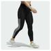 Adidas Pants & Jumpsuits | New Adidas 3-Stripe Active Leggings In Black 7/8 Length Size Large | Color: Black/White | Size: L